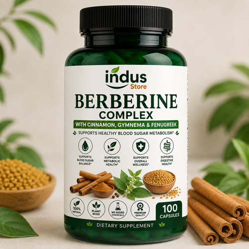 Berberine Complex with Cinnamon, Gymnema & Fenugreek