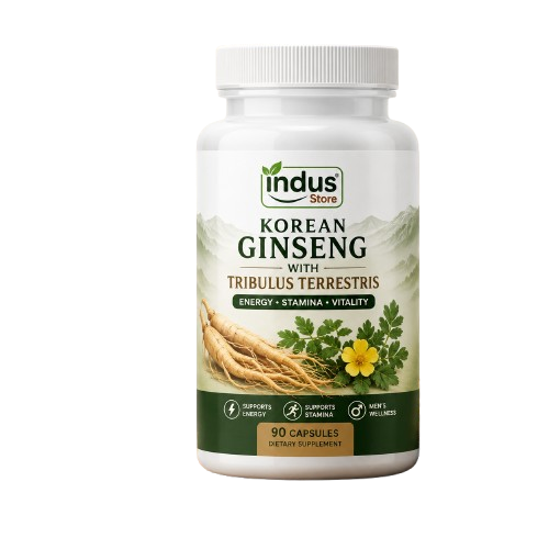 Korean Ginseng & Tribulus Terrestris – 90 Capsules