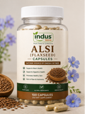 Alsi (Flaxseed) Capsules – 100 Capsules