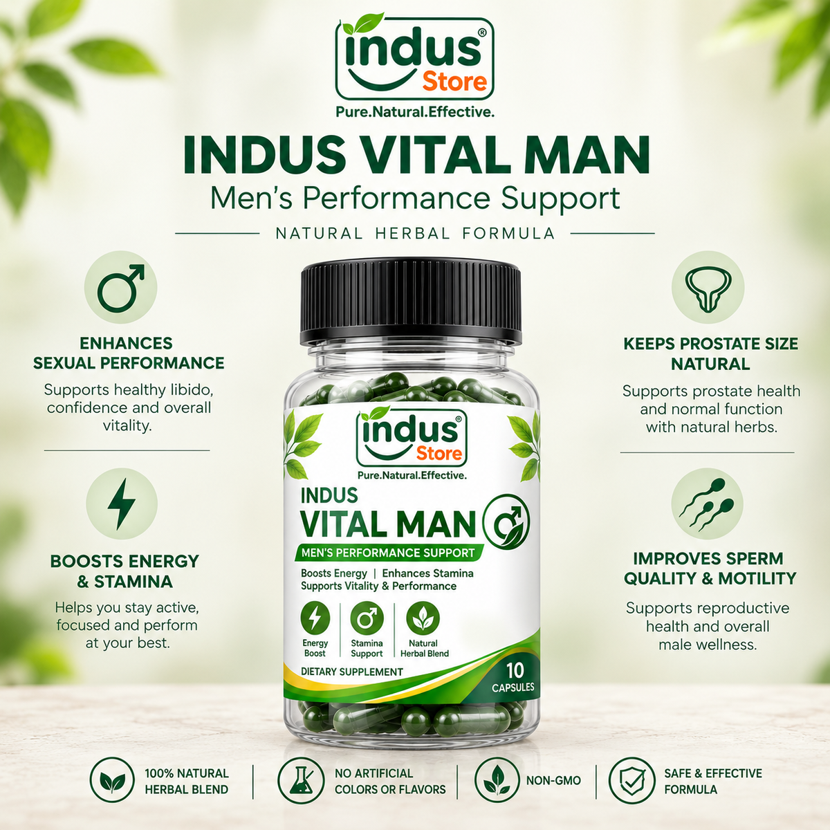 Vital Man for Energy and Performance