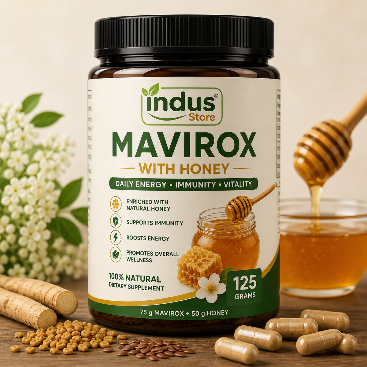 Mavirox – 15-Herb Men's Wellness Formula